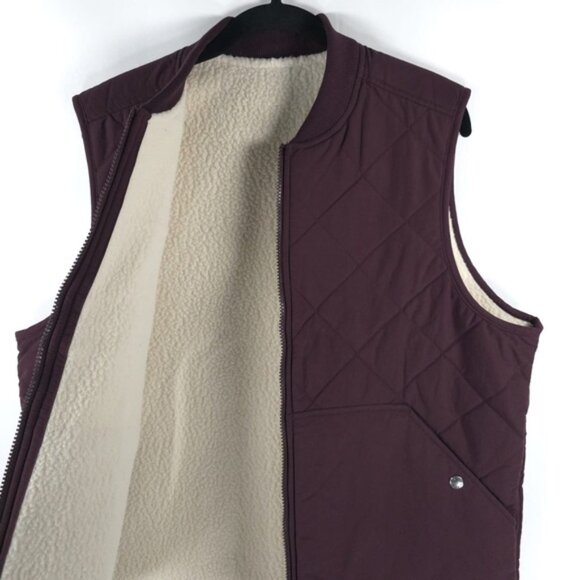 NWT THE NORTH FACE W Cuchillo Reversible Vest RTO Root Brown Size XL - Picture 12 of 16